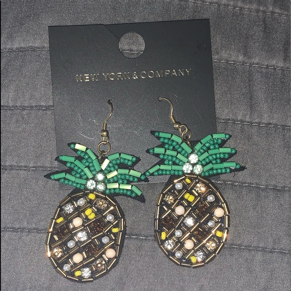 New York & Company Jewelry - Pineapple earrings
